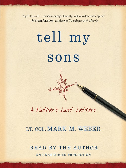 Title details for Tell My Sons by Lt. Col. Mark Weber - Available